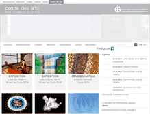 Tablet Screenshot of ecolint-arts.ch